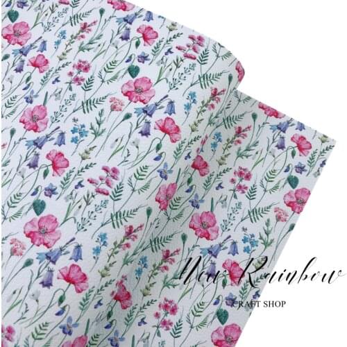 New Rainbow 30x138cm/Roll Pink Convallaria Majalis Litchi Leatheretter For Bows, Accessories, Earrings, DIY Crafts, Homedecors