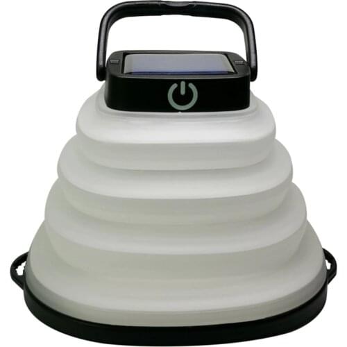 Portable Foldable Led Light Solar Light 3 Gear Dimming With USB Cable Tent Lights Outdoor Camping Lights