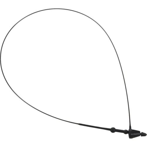 Practical 7 inch 1000 Pcs Black Snap Lock Pin Loop Plastic Tag Fastener Hook Ties