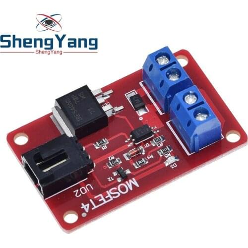 ShengYang 1 Channel 1 Route MOSFET Button IRF540 + MOSFET Switch Module for Arduino
