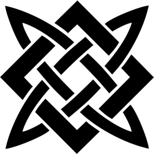 Dawasaru Slavic Pattern Personality Car Sticker Waterproof Decal Laptop Motorcycle Auto Accessories Decorations PVC,15cm*15cm