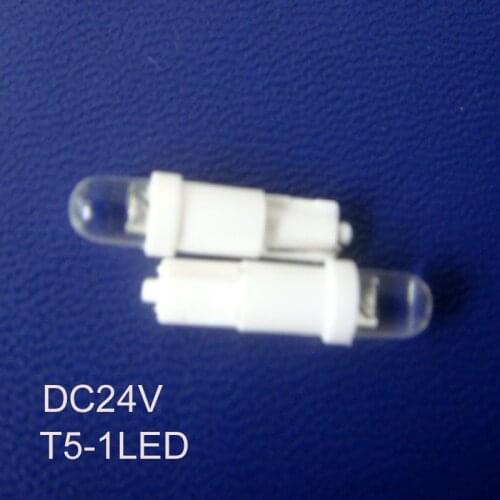 High quality 24V T5 led Instrument lights,T5 24V led Pilot light Led Warning light led T5 Signal light free shipping 50pcs/lot
