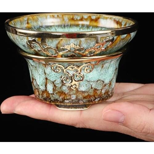 Creative Tea Filter Ceramic Pottery Tea Leaf Leak Chinese Kung Fu Tea Set Teaware Accessories Strainer for Coffee Vintage Filter