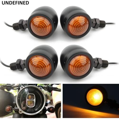 Motorcycle 10mm Turn Signals Indicator Lights Blinker Lamp For Harley Honda Yamaha Kawasaki Suzuki Aprilla ATV Dirt Bike Bobber
