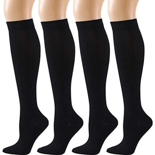 Cycling Compression Stockings Flying Pregnancy Swelling Sports Socks Men And Women Hiking Running Socks 20-30 MmHg