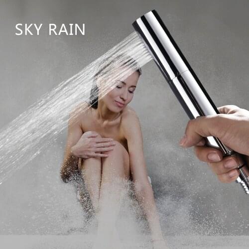SKY RAIN Rotatable Brass Hand Shower Head With Two Functions Water Saving And Hand Held Bidet Shower