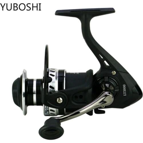 YUBOSHI High Quality Metal Spool Fishing Reel Spinning Fishing Reels 2000-7000 Series 5.2:1/4.7:1 Gear Ratio Fishing Wheel