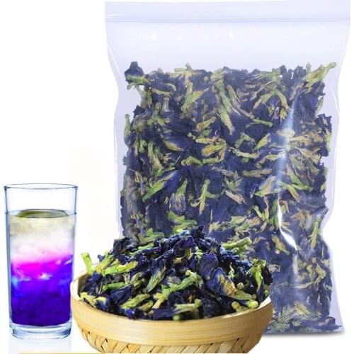 High Quality Clitoria Ternatea Tea.Blue Butterfly Pea tea.Dried Clitoria kordofan pea flower.Thailand.kitchen Toy