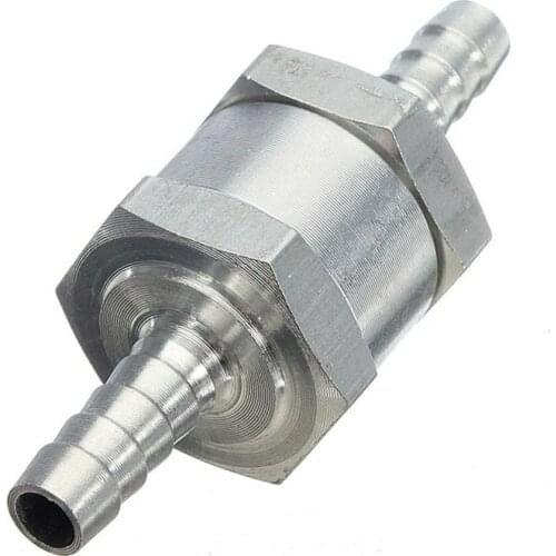 1 PC Exquisitely Designed Durable Car Gasoline Diesel Fuel One-way Check Valve M6/8/10/12 Aluminum Alloy Check Valve