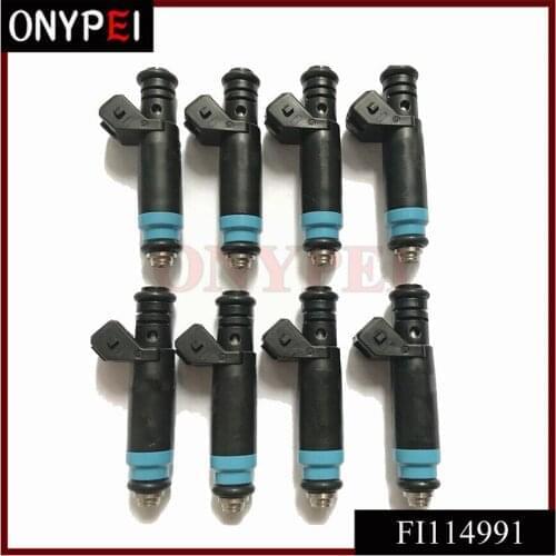 8pcs 80LB FI114992 FI114991 110324 109991 Fuel Injector Fit Siemens Deka EV1 Ford Chevy Dodge BMW Pontiac