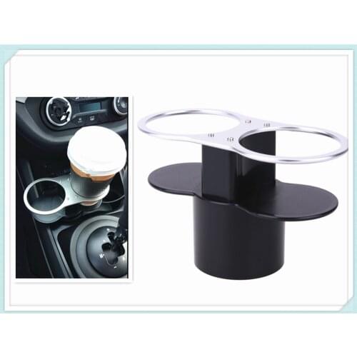 Double hole car accessories cup holder / beverage rack mounting for BMW F20 E92 E38 E91 E53 E70 X5 X3 X6 M M3 M5