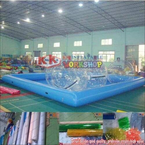 KK Factory Large Water Ball Inflatable Swimming Pool With Waterproof Plato PVC Tarpaulin