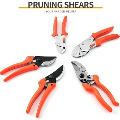 HDL Potted Pruning Shears Outdoor Orchard Garden Tools Outdoor Secateurs Professional Garden Utensils