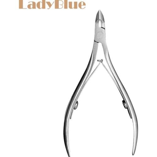 Stainless Steel Cuticle Nipper Nail Scissors Cuticle Cutter Cuticula Profesional Manicure Plier cutter tool