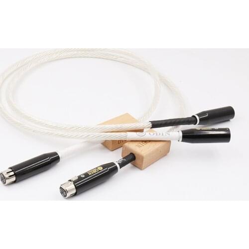 Nordost Odin Supreme Reference Audio Interconnect cables With 6 Cores Silver Plated XLR Plug Hifi Audio Balance Cable
