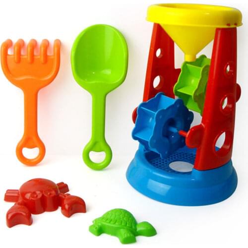 Newest Kids Beach Sand Wheel Play Set Beach Toys Kids Beach Educational Toys for Children Gift Classic Toy Fun Baby Water Play