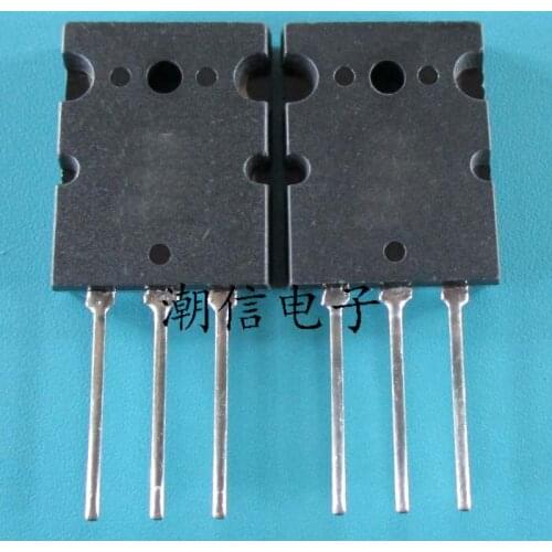 New 10PCS/LOT [ 5PCS A1302+5PCS C3281] Audio power amplifier pair tube of 2SA1302 2SC3281 A1302 C3281 TO-3P