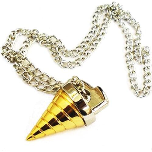 Hot Anime Tengentoba Gulenlagann KINON Tengen Toppa Gurren Lagann Chain Necklace Cosplay Model Toy Pendant Gift New Fashion