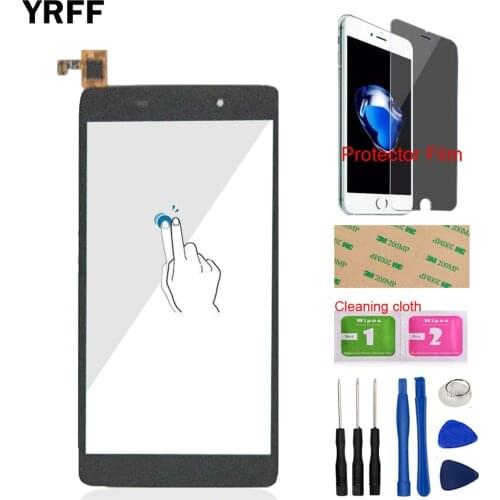 Phone Touch Screen For Alcatel One Touch Idol 3 6039Y 6039 6039S OT6039 Touch Screen Glass Digitizer Panel Sensor Protector Film