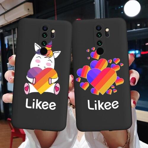 Funny Likee Cartoon Cases For Xiaomi Redmi 9 9A 9C 8A 8 7A 7 6A 6 Pro 5 Plus 4X S2 K20 K30 Pro Case Soft Silicone Phone Cover