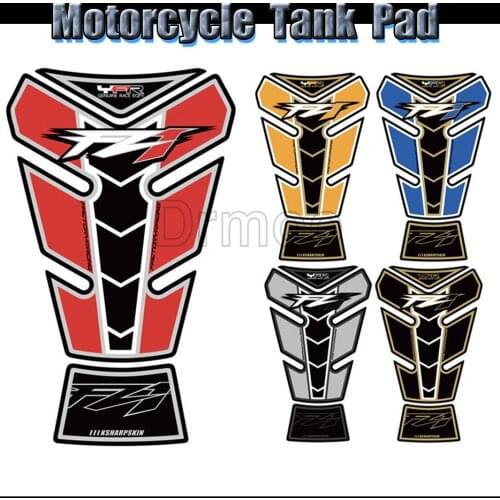 Motorcycle Tank Pad Protector Waterproof Sticker Motocross Gas Fuel Tankpad Decal Case For Yamaha FZ1 Fazer1000