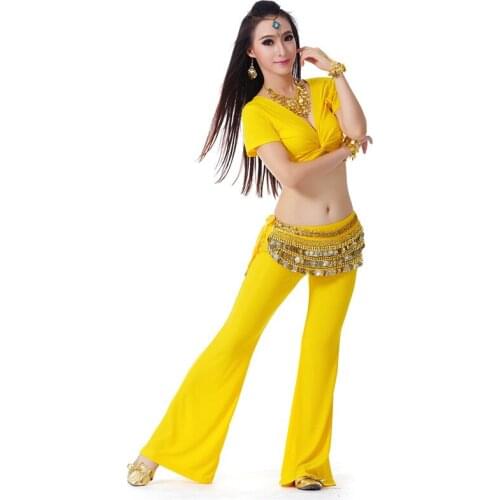 3pcs/set Carnival Costume Belly Dance Pants Bellydance Costume Belly Dance Costume Set Gypsy Skirt #DP0055