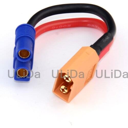 5PCS XT60 Male to Female EC3 Style Battery Connectors / Adapters for Quadcopter