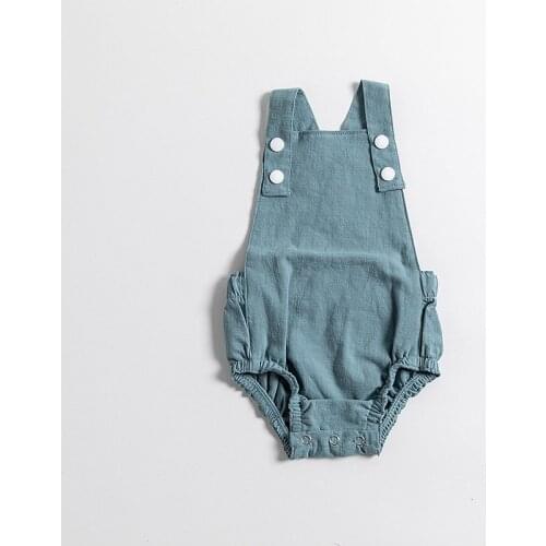 Infant Baby Boy Girls Jumpsuit Toddler Clothes Outfits Korean Style Rompers Velvet Playsuit Casual Loose Sleeveless Warmth Vests