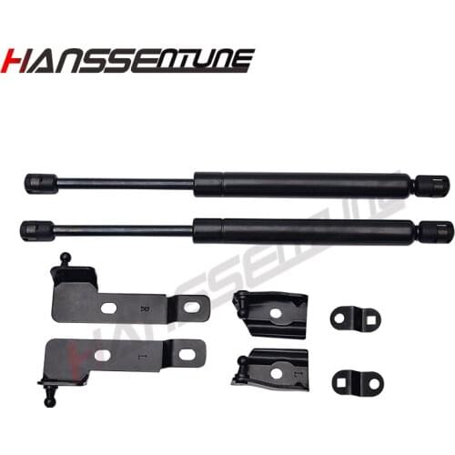 HANSSENTUNE 4x4 accessories front hood Lift Support Set Strut Prop Rod Arm Shock for navara d40 05-15