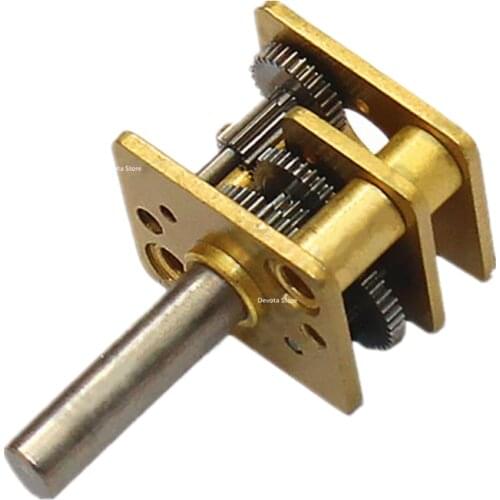 Mini 12mm*10mm Square All-metal Reducer Gearbox For N10 N20 N30 Gear Reducer Gearbox