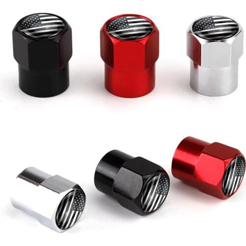 Mini Hexagon Car Valve Cap Wheel Tire Valve Caps Cover Auto Dustproof Cap For Mitsubishi ASX Lancer Outlander Pajero Galant Colt