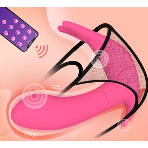 Wearable Panties Dildo Vibrators APP Remote Control Sex Toys for Women G Spot Clitoris Stimulate Vagina Orgasm Masturbator