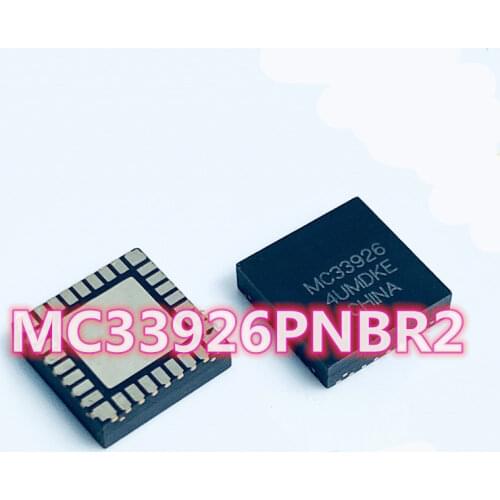 Good quality MC33926PNBR2 MC33926 QFN32 Car computer board ignition control driver chip Free shipping