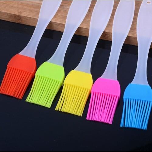 Silica Gel Brush Kitchen Baking Tool Barbecue Oil Brush Egg Brush Cake Oil Brush Silica Gel Brush
