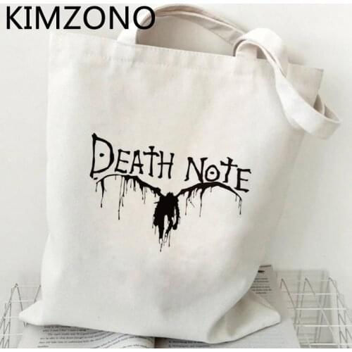 Death Note Misa Amane shopping bag bolsa grocery recycle bag handbag eco bag bolsas reutilizables bolsas ecologicas sac toile