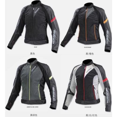 For KOMINE jacket JK-098 Mesh motorcycle racing jackets spring and summer windproof breathable riding jackets with protector 036