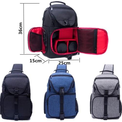 New photo bag waterproof wear-resistant outdoor leisure single shoulder slant span digital camera bag