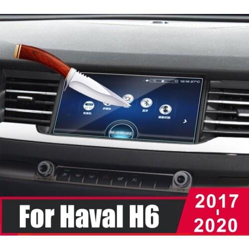 For Great Wall Haval H6 2017 2018 2019 2020 Tempered Glass Car Navigation Screen Protector LCD Touch Display Screen Film Sticker