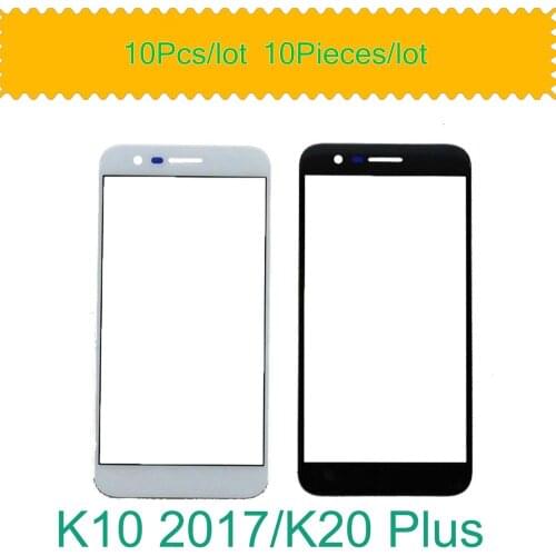 10Pcs/lot Front Outer Screen Glass Lens Replacement Touch Screen For LG K10 2017 M250N M250 / K20 Grace K20 Plus K20 V X400