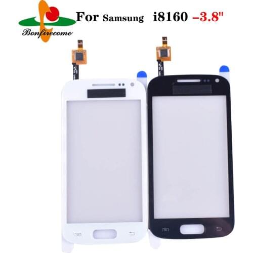 10Pcs\lot For Samsung Galaxy Ace 2 GT-i8160 i8160 Touch Screen Panel Sensor Digitizer Lcd Front Glass Outer Lens Replacement