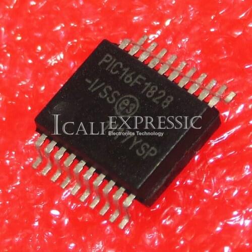 2PCS PIC16F1828-I/SS PIC16F1828 SSOP-20 In Stock