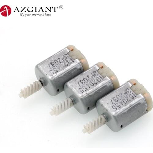 3pcs 1020455 car central trunk steer fuel door actuator motor 12V DC carbon brush 280 original for johnson
