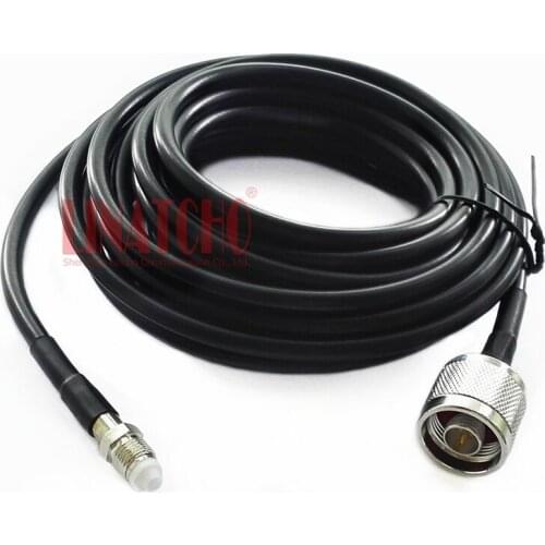 5 meters RG58U RF coaxial N male to FME female jumper cable antenna connecting cable