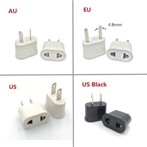 EU Europea Travel Plug Adapter American US To EU Korea Power Adapter Outlet AC Converter Electrical Socket