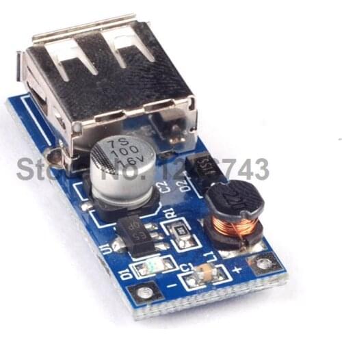1PCS DC-DC Boost Module (0.9 ~ 5V) l 5V 600MA Blue Board