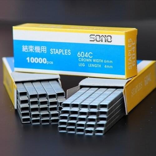 10000pcs Tape Tool Tapener Tying Staple Pin Nail Tape Tool Fruit Tree Secateurs Machine Pack Plant Garden Trunk Connect Tools