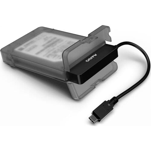 MAIWO K104 2.5 inch Hard Drive Enclosure USB 3.0 to SATA III II Adapter External SSD HDD Case UASP for Laptop Desktop PC