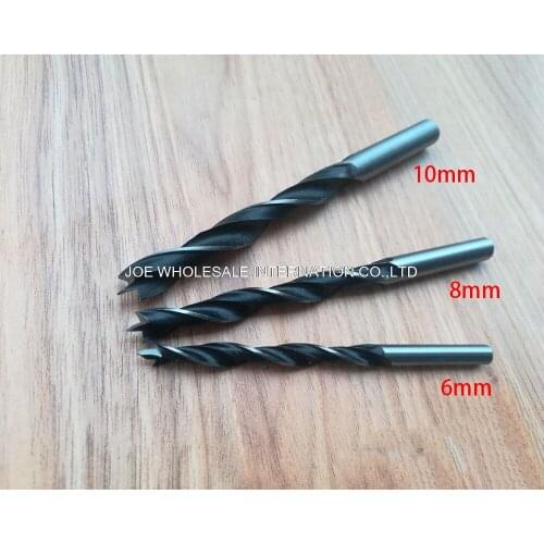 Professional woodworking drill set 6mm/8mm/10mm