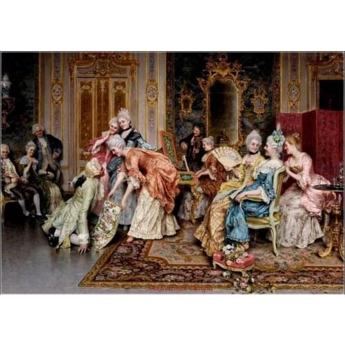 Embroidery Counted Cross Stitch Kits Needlework - Crafts 14 ct DMC Color DIY Arts Handmade Decor - On Board