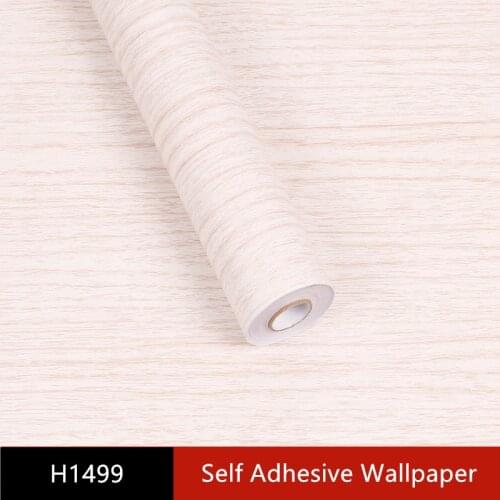 10M Waterproof Wood Vinyl Wallpaper Roll Self Adhesive Contact Paper Doors Cabinet Desktop Modern Furniture Decorative Sticker